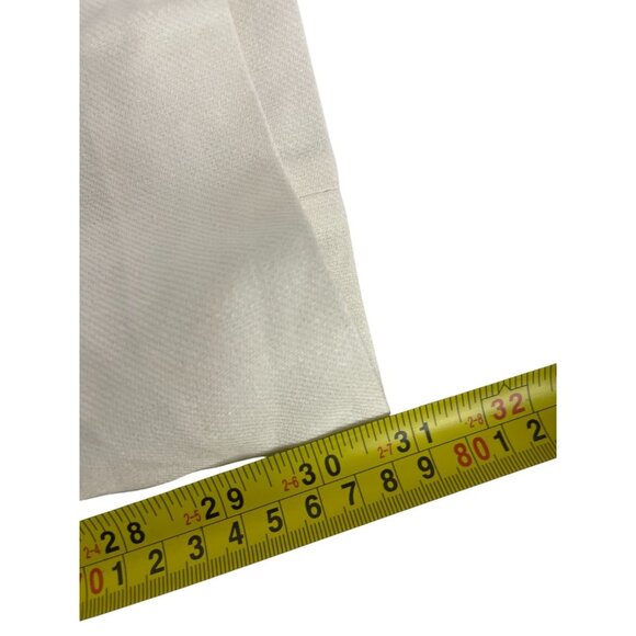 Zara Womens Pants Trousers Small White Pleated Wide Leg Linen Blend 2927/586 NWT - Picture 14 of 15